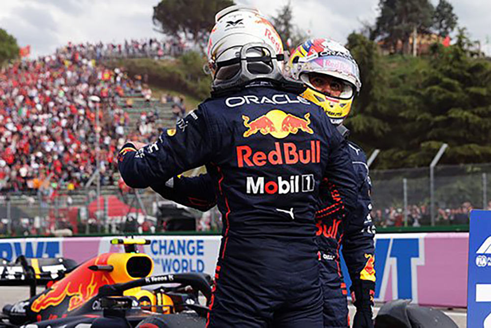 Checo Pérez largará tercero en el Gran Premio de Imola; Verstappen gana la Qualy Sprint