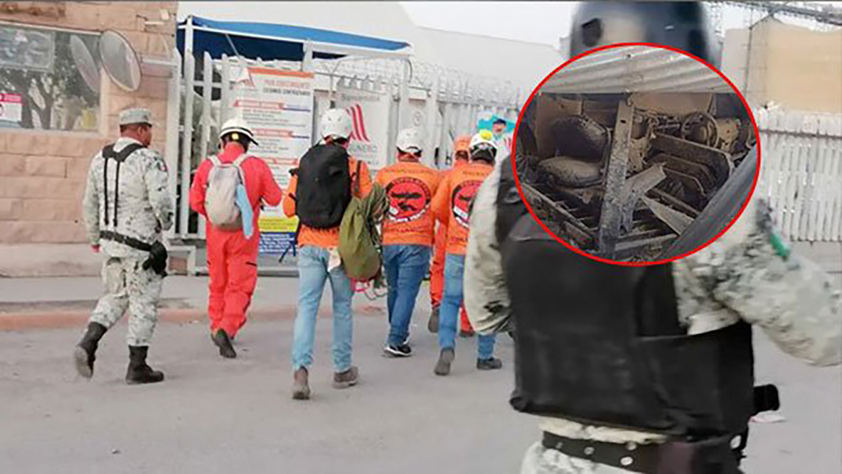 Se unen Topos a búsqueda de trabajador atrapado en Torreón; encuentran su montacargas