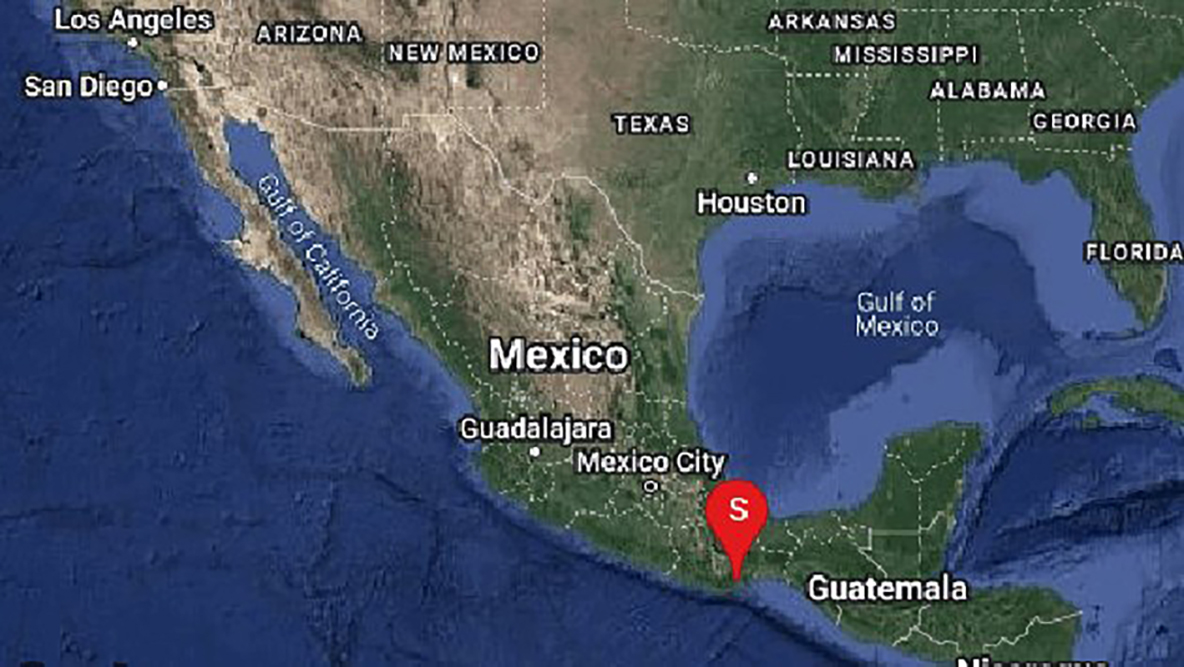 Sismo de magnitud 5.8 remece a Oaxaca