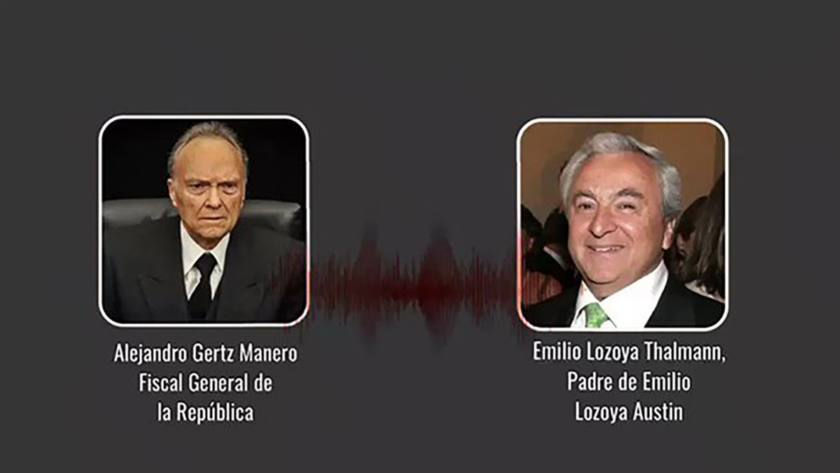 AUDIO: Exhiben al Fiscal Gertz Manero presionando a padre de Emilio Lozoya