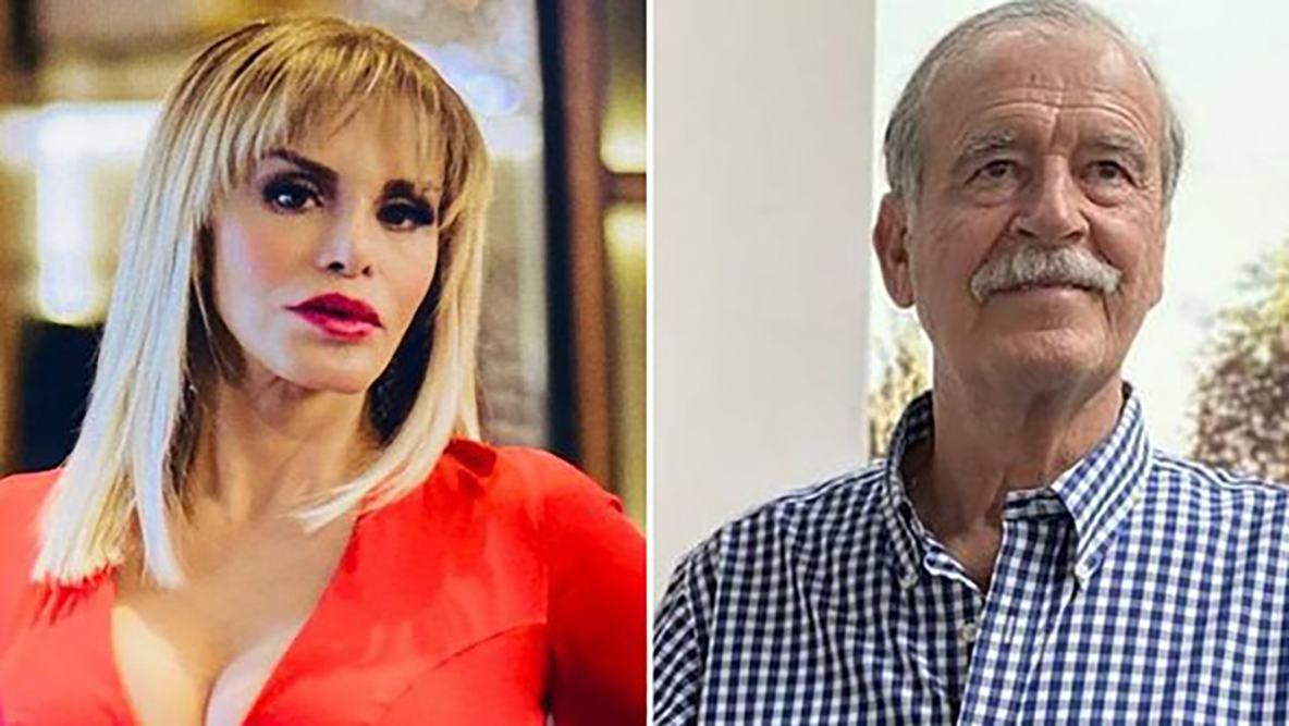 Lucía Méndez rompe el silencio y revela si tuvo un romance con Vicente Fox