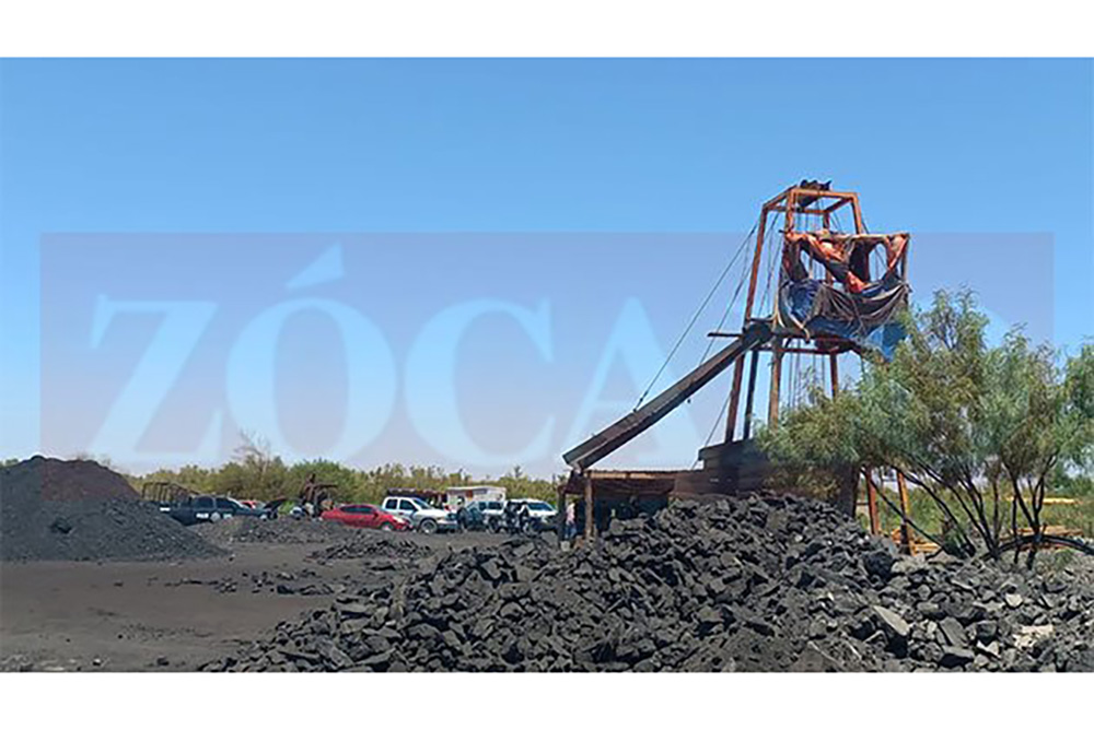 Quedan atrapados 9 mineros tras derrumbe de pozo de carbón en Agujita, Coahuila