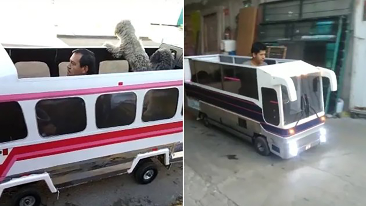 VIDEO: Usuario de TikTok crea mini camiones y se vuelve viral