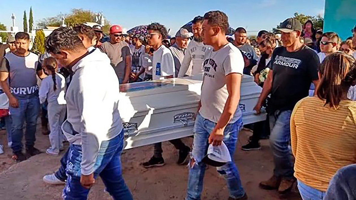 Dan último adiós a estudiantes asesinados en Zacatecas