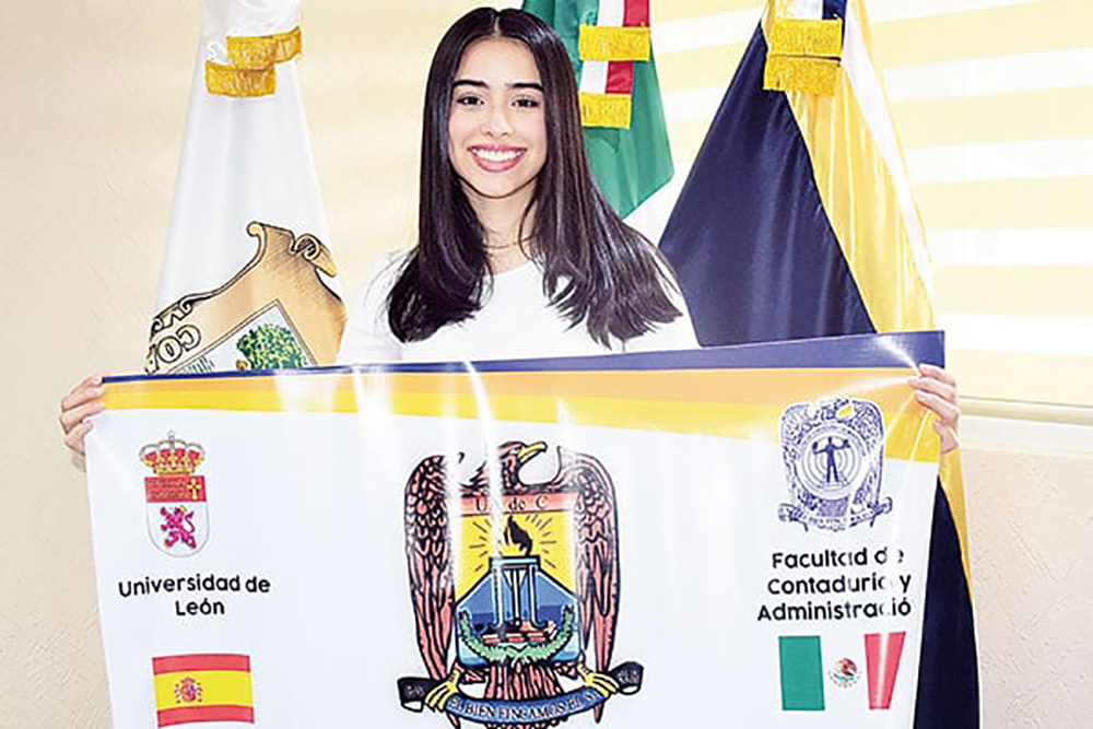 Estudiará en España alumna de la FCA