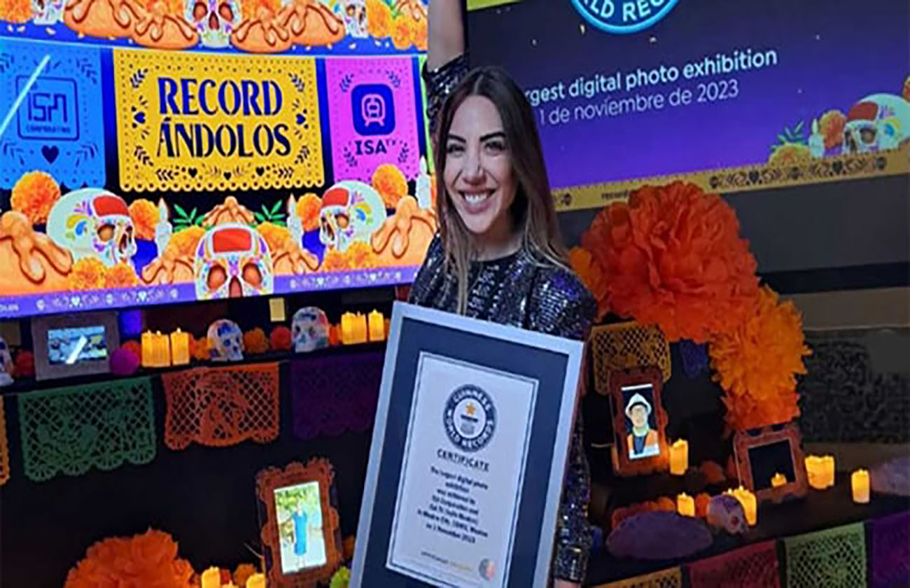 México logra Récord Guinness con la ofrenda virtual más grande del mundo