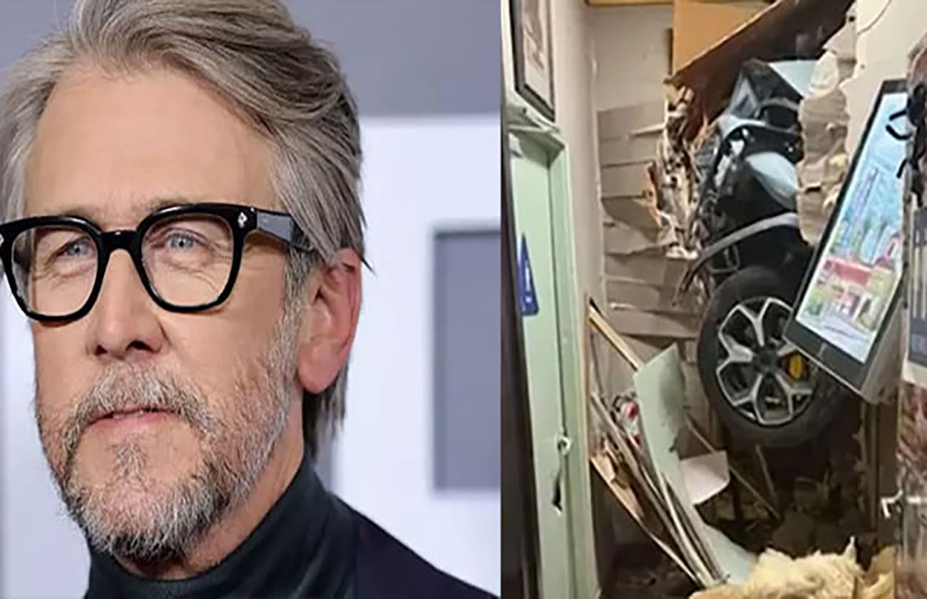 Alan Ruck, actor de ‘Succession’, destruye pizzería tras estampar su camioneta