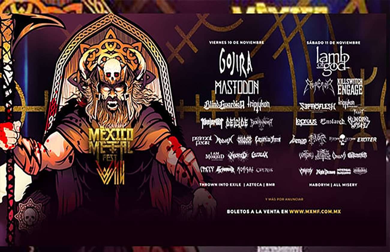 Resiste bien México Metal Fest el óxido de la lluvia regiomontana