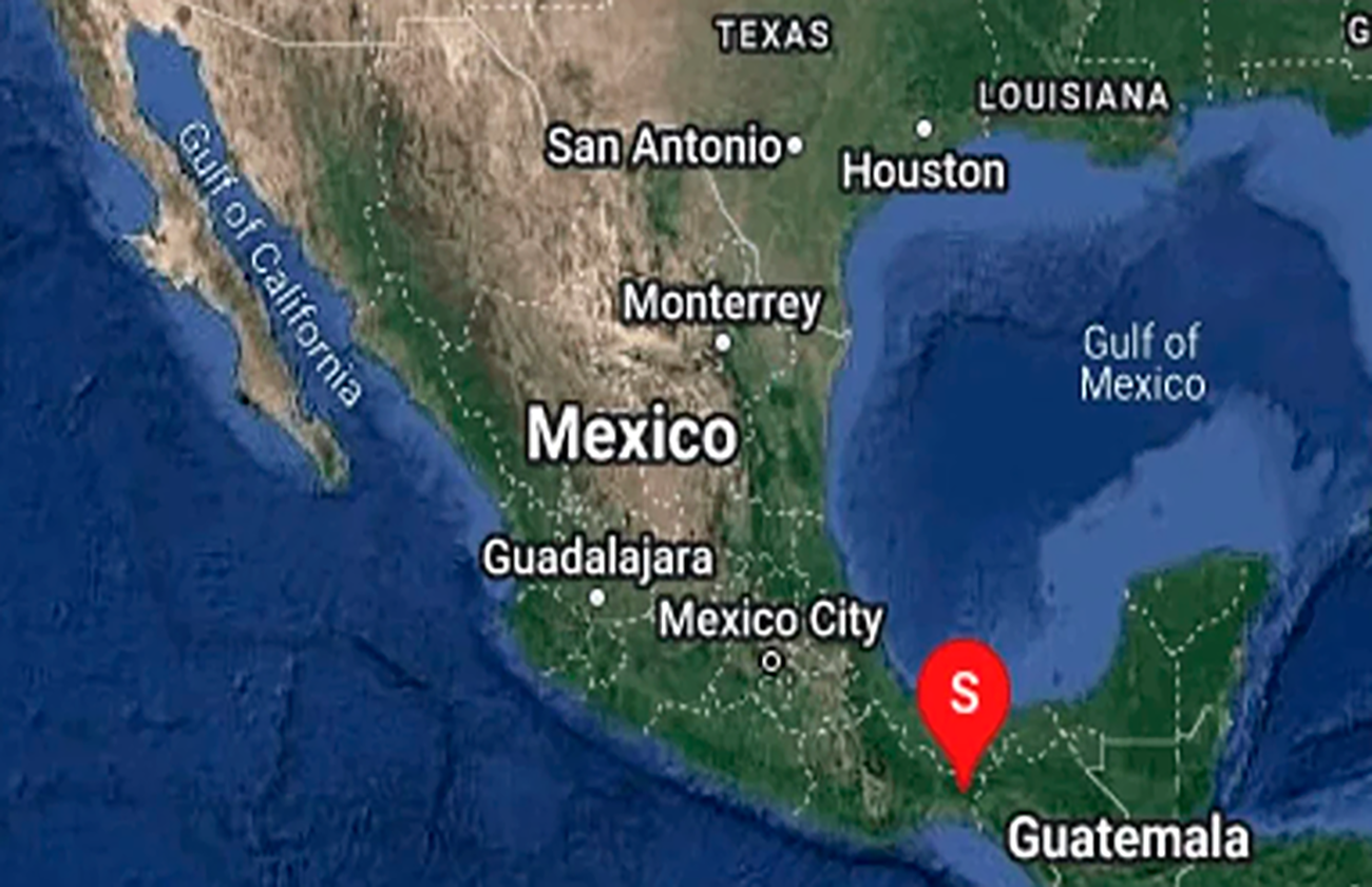 Se registra sismo de 5.9 al noreste de Oaxaca
