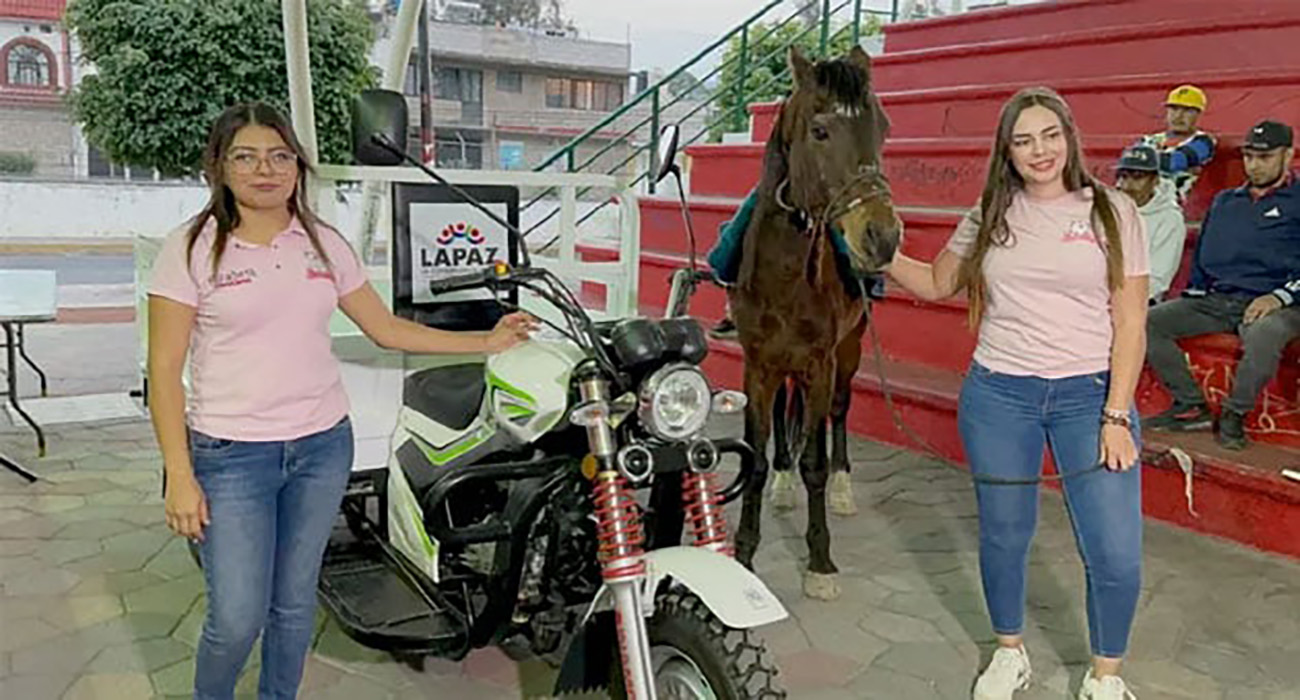 Jubilan a 10 caballos carretoneros en Los Reyes La Paz; los cambian por motocarros