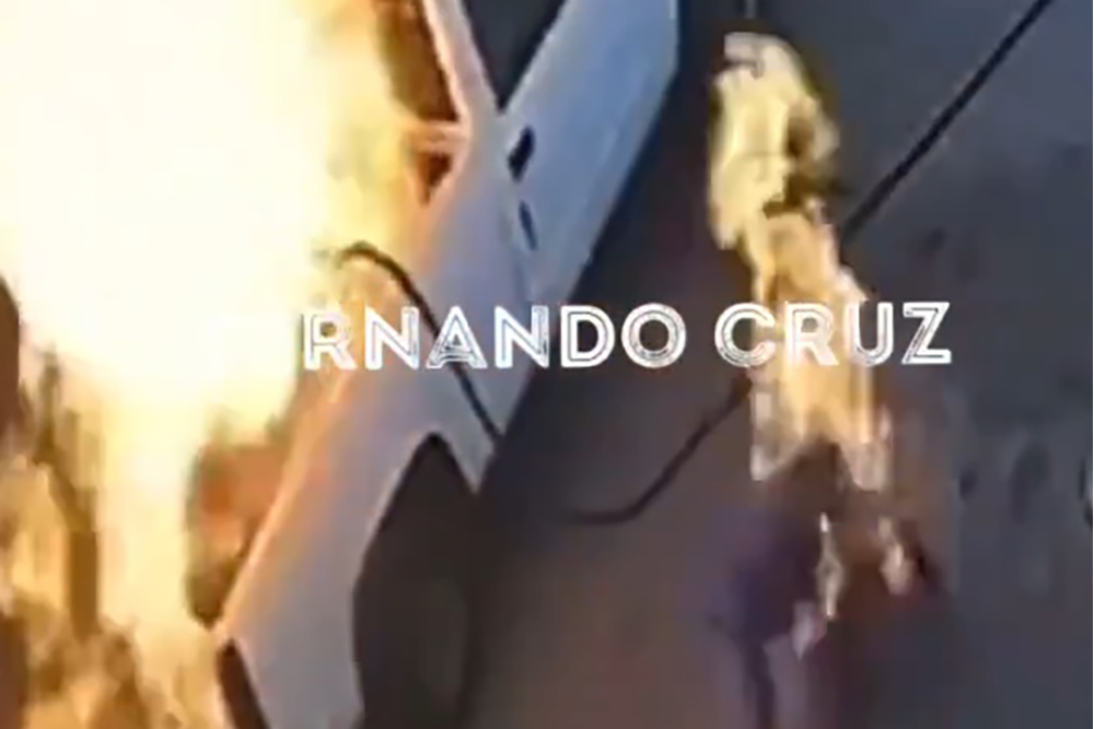  Video: Se prende camioneta y quema a trabajador en Ecatepec