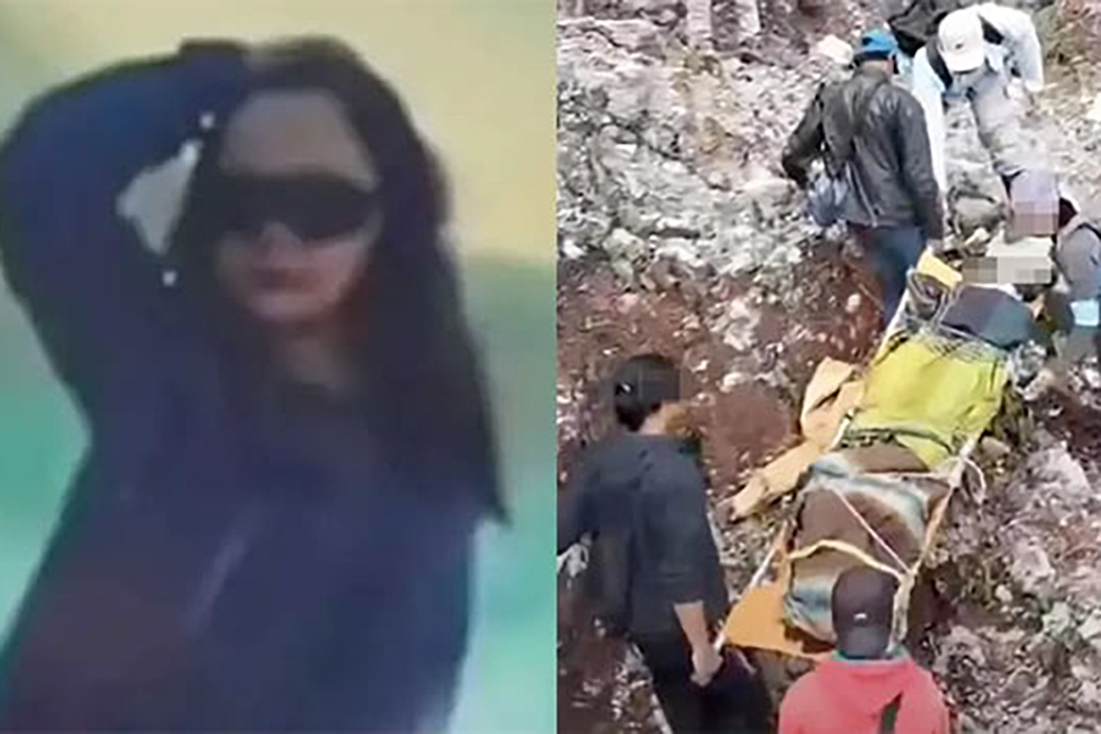 Turista cae más de 70 metros y muere en un volcán activo mientras posa para una foto