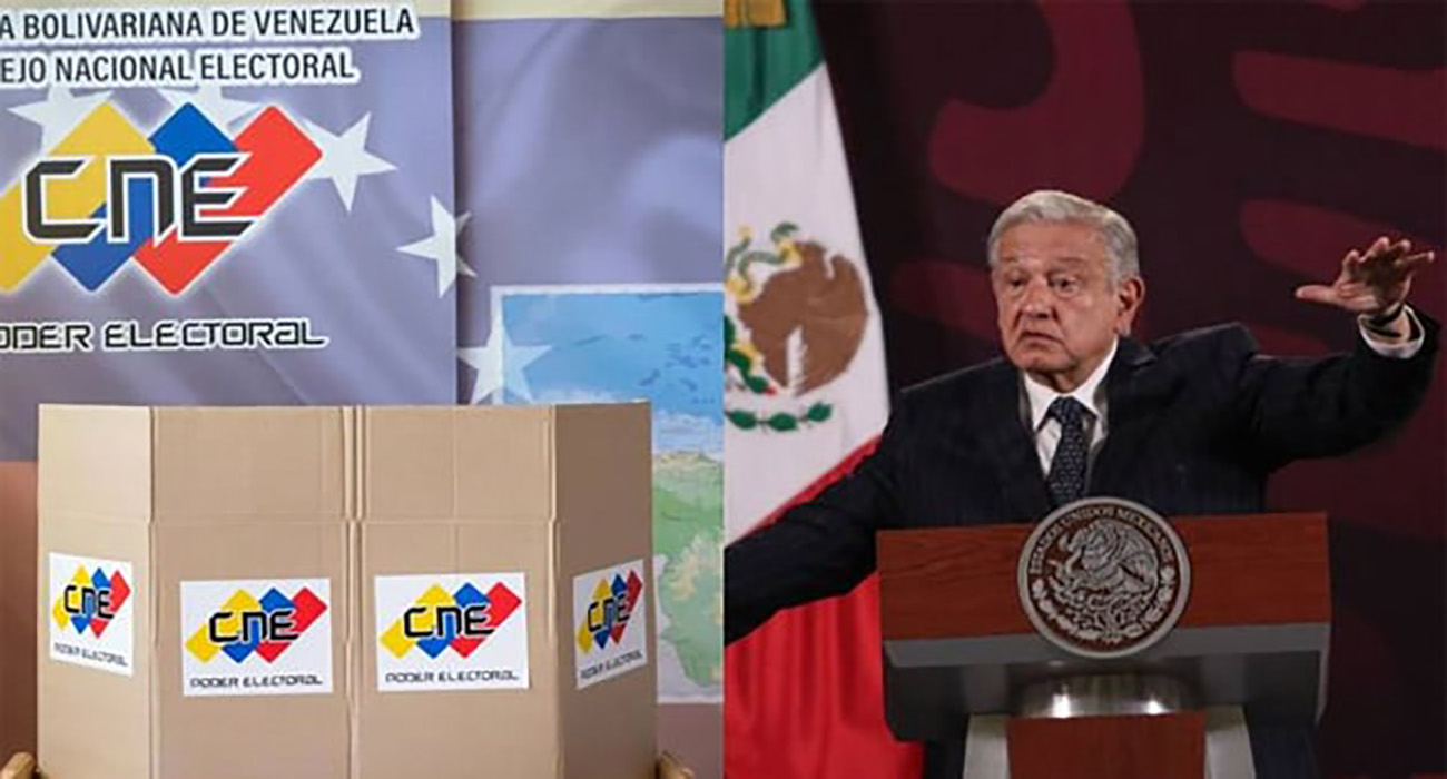 Opositores venezolanos piden apoyo a López Obrador para las elecciones presidenciales