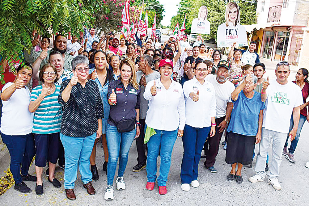 Vamos juntos a defender a Coahuila: Paty Cardona