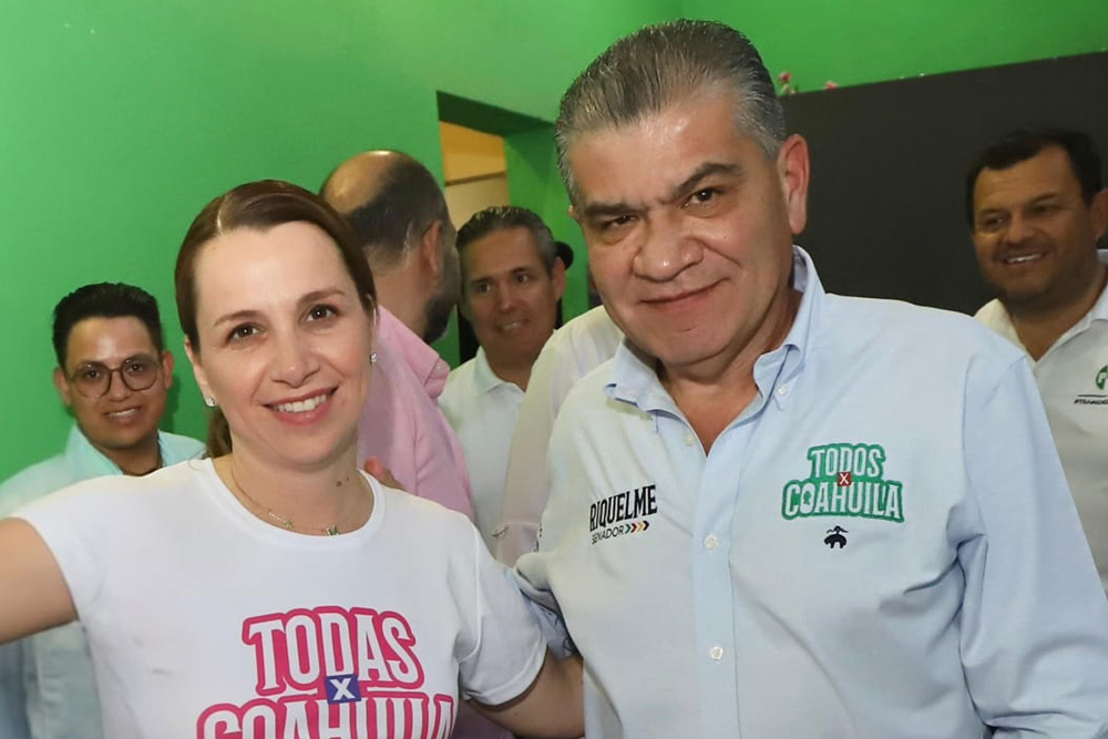 Juntos podemos construir el triunfo para México y para Coahuila el próximo 2 de junio: María Bárbara y Riquelme