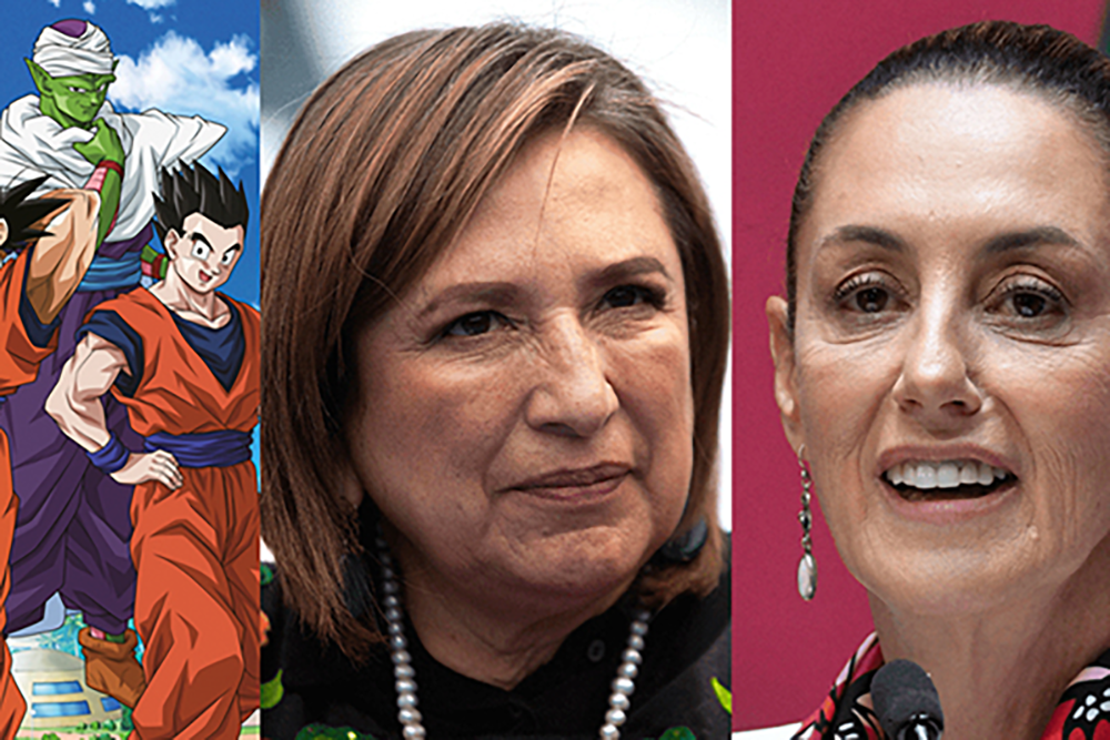 Candidatos a la presidencia se transforman en personajes de Dragon Ball