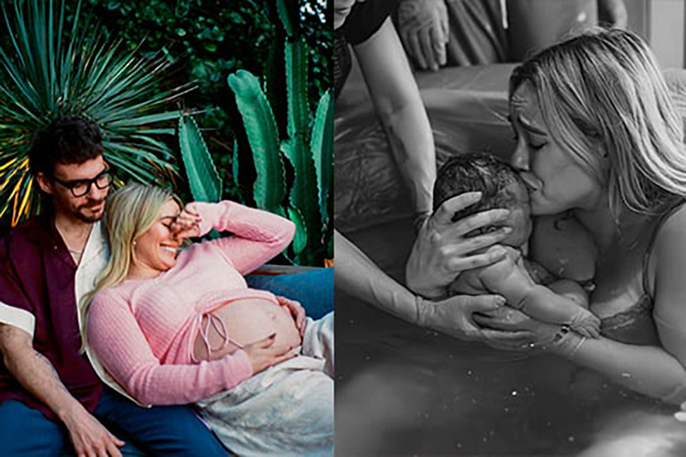 Hilary Duff anuncia el nacimiento de su cuarto hijo, su tercera bebé con Mathew Koma