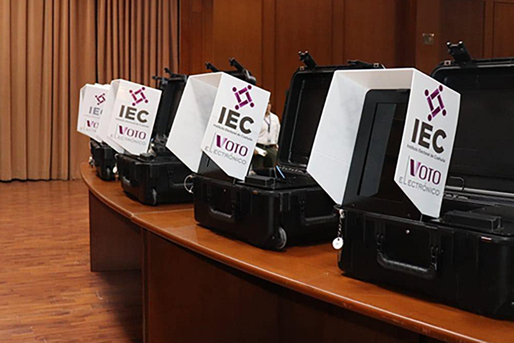 El IEC usará urnas electrónicas en proceso electoral 2024