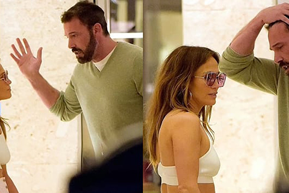 Confirman que Jennifer Lopez y Ben Affleck están separados y ya no viven bajo el mismo techo