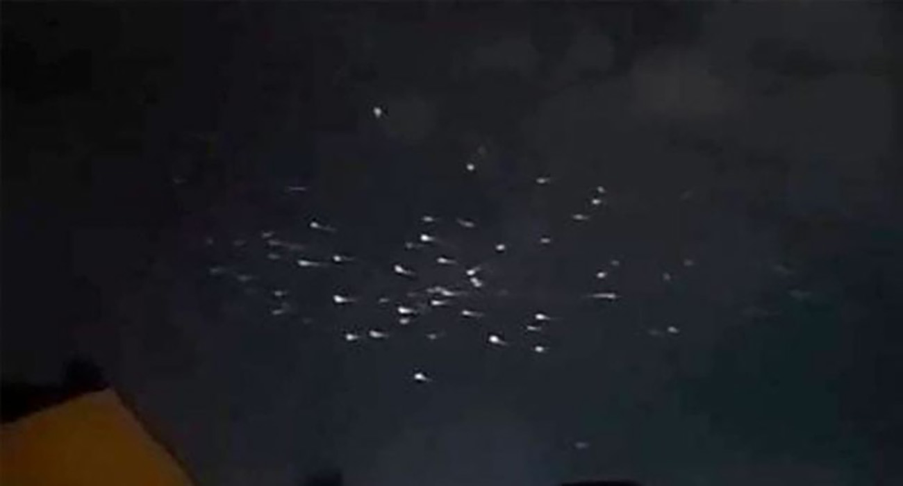 ¿Invasión OVNI? extrañas luces masivas en el cielo inquietan a Turquía