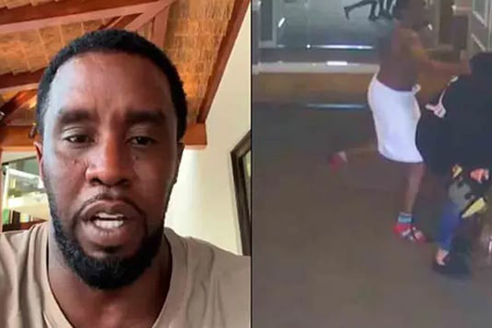 P. Diddy se disculpa tras difusión de un video donde golpea a su exnovia Cassie