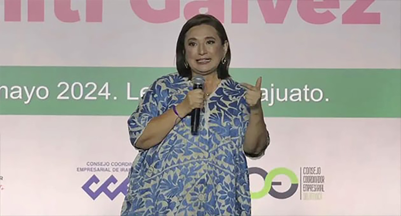 Xóchitl Gálvez acusa a Morena de representar a los delincuentes