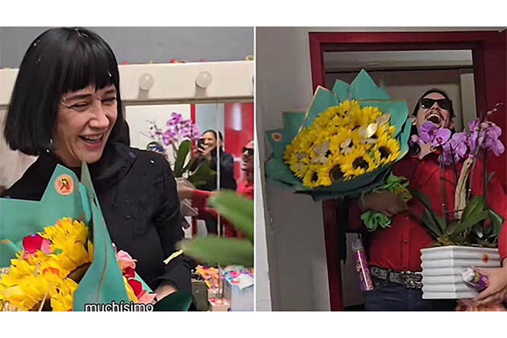 Ricardo Pérez le manda flores con “El Patrón” a Susana Zabaleta