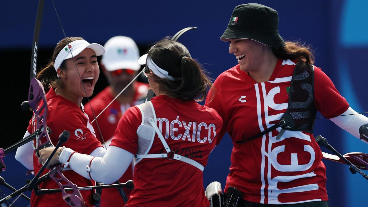 Arqueras coahuilenses le dan a México la primera medalla en Juegos Olímpicos Paris 2024