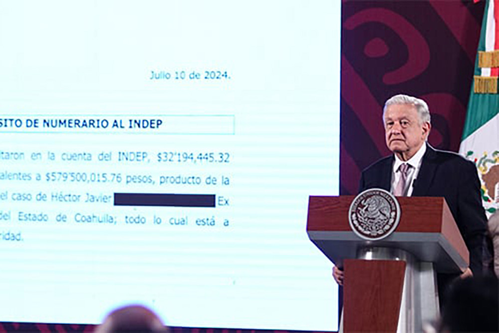 Devuelve EU 32 millones de dólares confiscados a Javier Villarreal, ex tesorero de Coahuila
