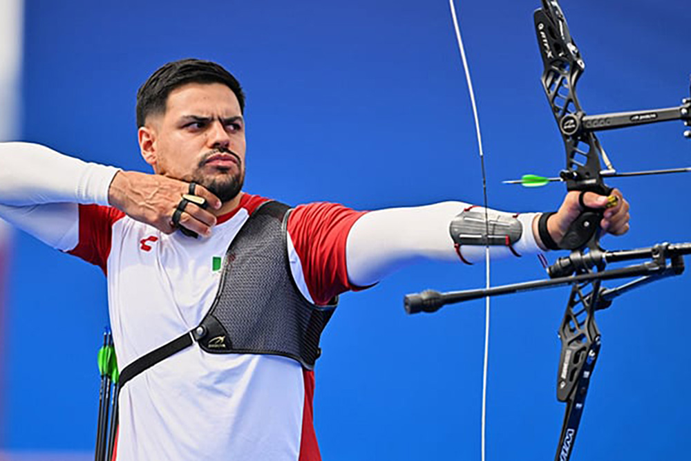 Concluye el arquero coahuilense Bruno Martínez su participación en los Juegos Olímpicos