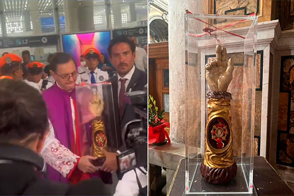 Por primera vez arriban reliquias de San Judas Tadeo a México