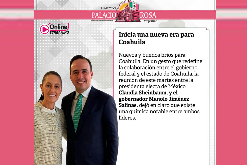 Inicia una nueva era para Coahuila