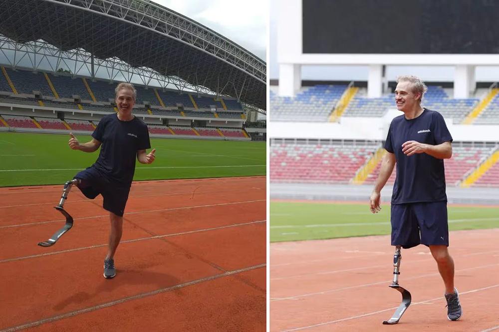 La transformación de Juan Pablo Medina: de actor a atleta Paralímpico