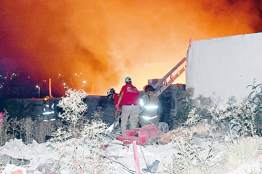 Incendia su casa enfermo mental