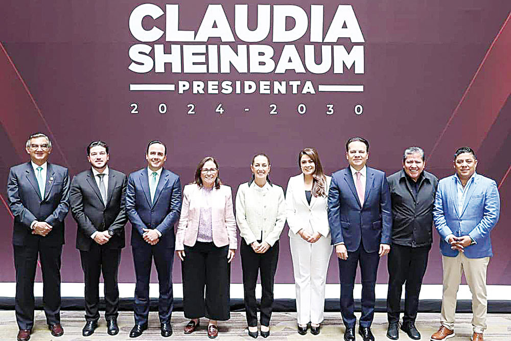 Se reúnen Sheinbaum y Manolo para trabajaren equipo por Coahuila