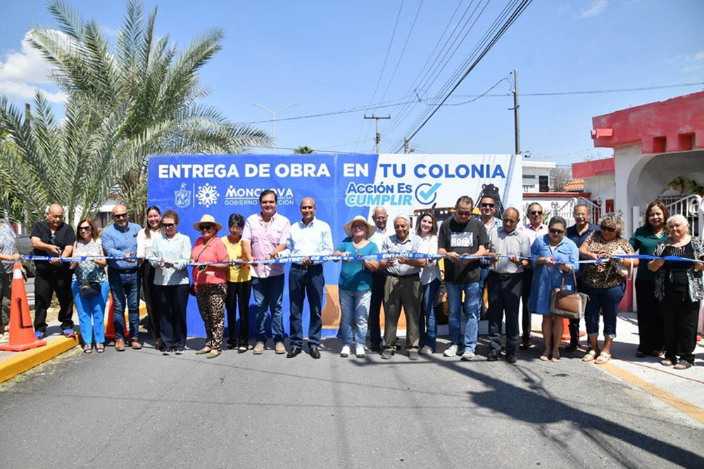 Entrega Mario Dávila obra en la avenida Jaime Nunó