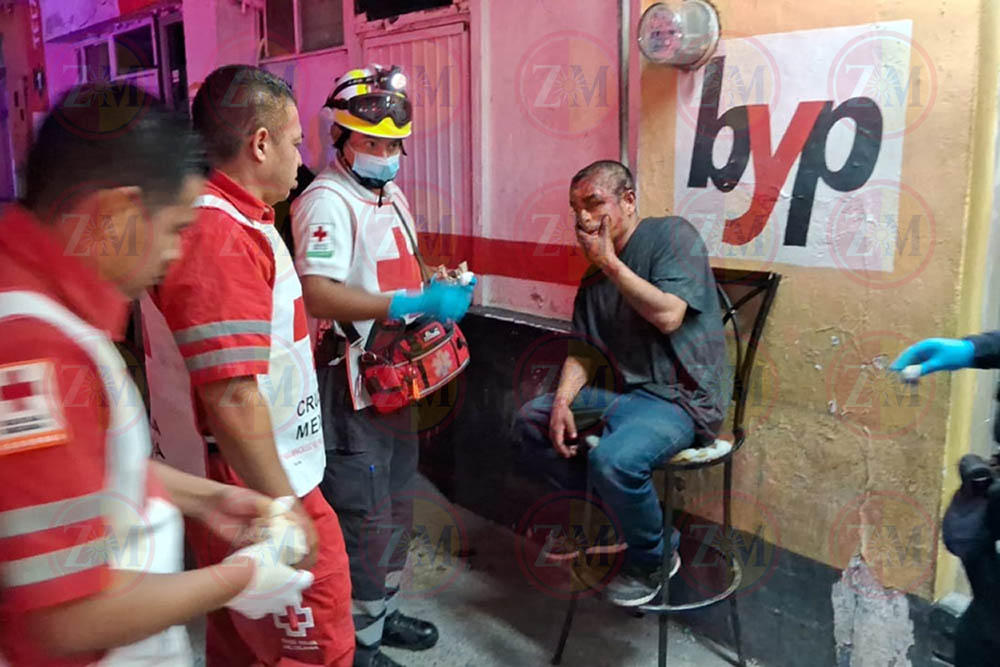 Atacan a borracho afuera de cantina