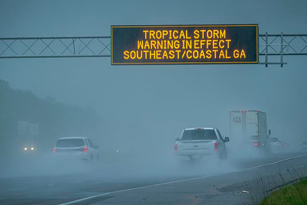Amenaza ‘Debby’ con lluvias e inundaciones a comunidades en Georgia y Carolina del Sur