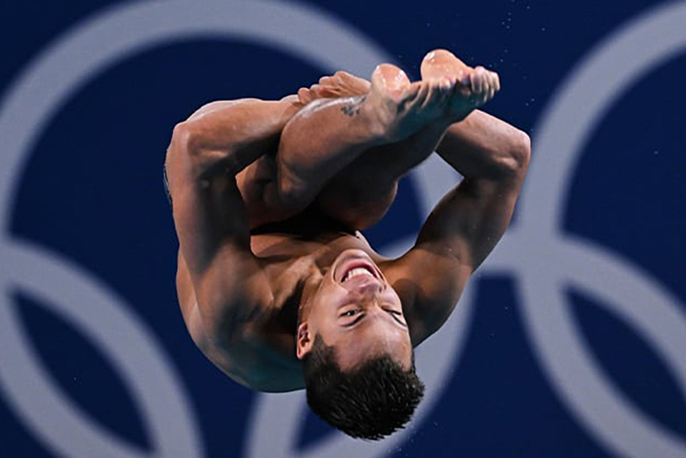 Se mete Osmar Olvera a Semifinal de trampolín 3 metros