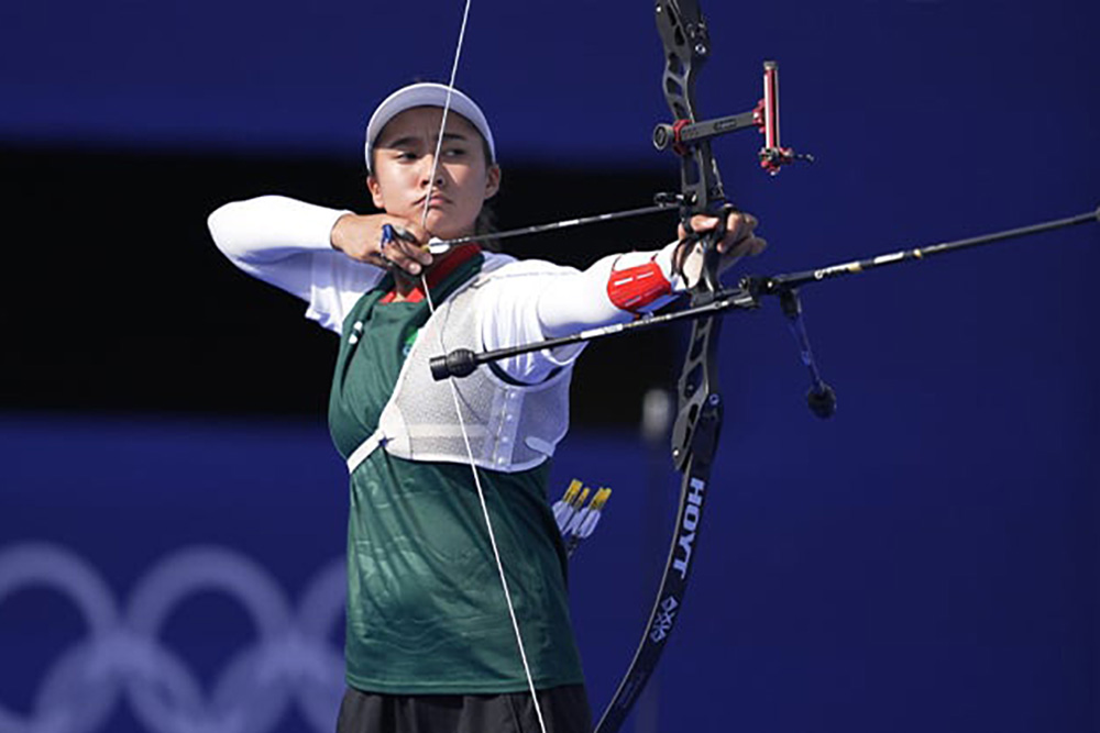 Cae la saltillense Ángela Ruiz ante Bryony Pitman de Gran Bretaña en tiro con arco