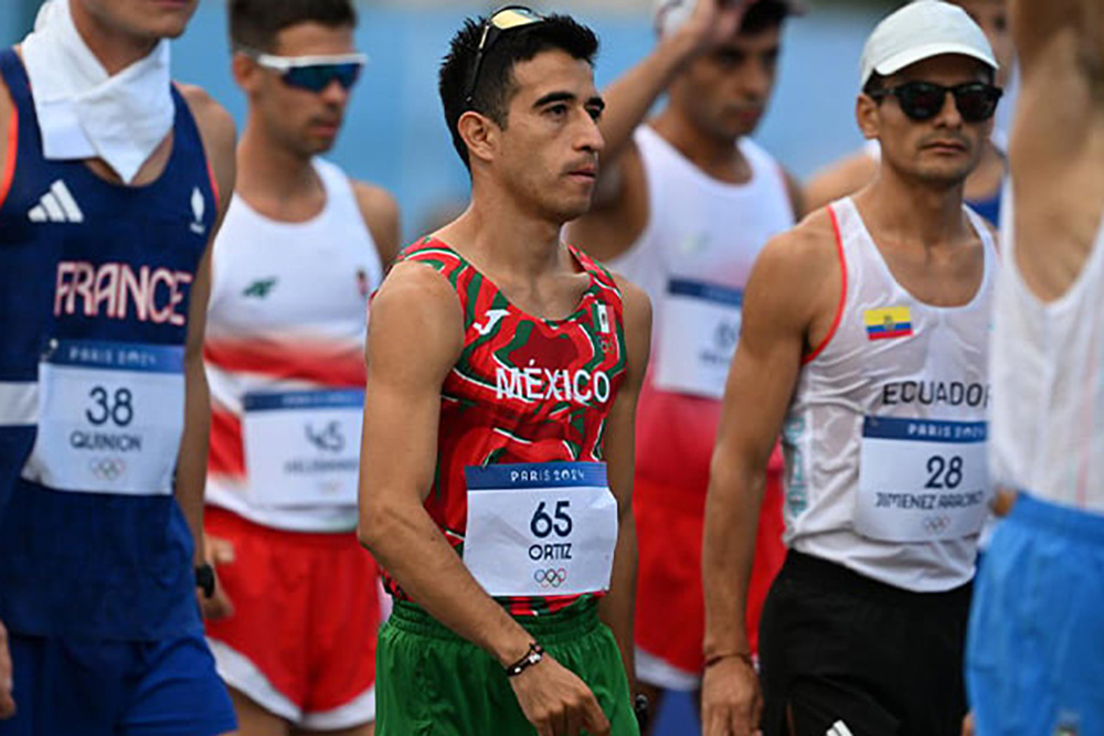 Chama el mejor mexicano en marcha 20 kilómetros