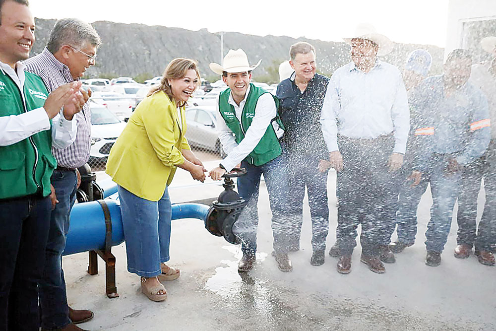 Avanza programa de agua en la Carbonífera