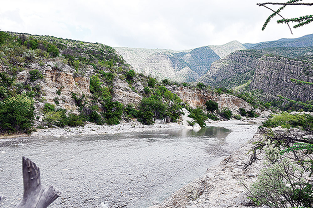 Alerta por crecida en el cañón El Marqués