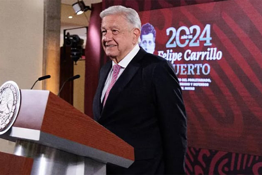 AMLO prevé publicar reforma judicial el 15 de septiembre