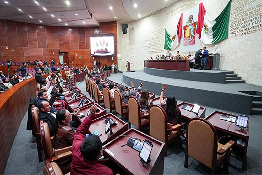 Se convierte el Congreso de Oaxaca en el primer estado en aprobar la reforma judicial