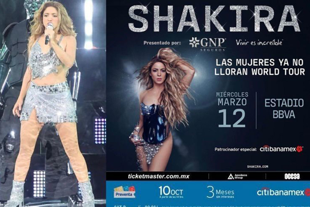 Shakira en México: Precios de boletos superan el costo de un iPhone