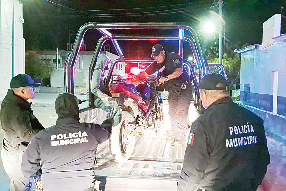 Aseguran en operativo 5 motocicletas