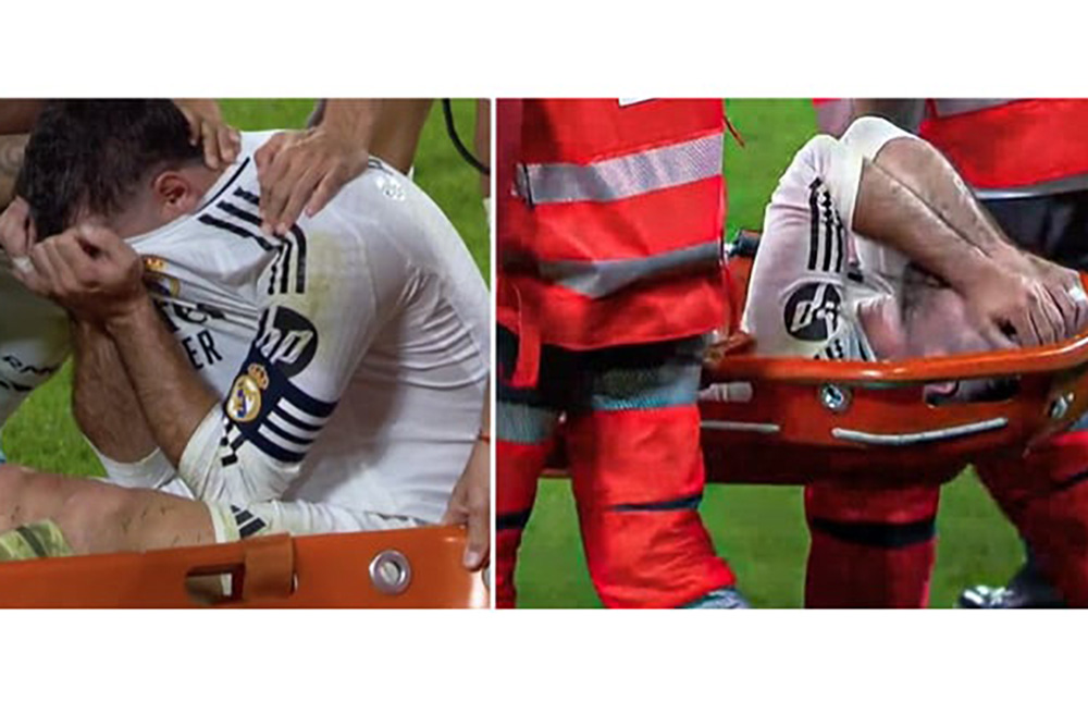 Sufre Dani Carvajal horrible lesión en su rodilla; podría ser el fin de su carrera