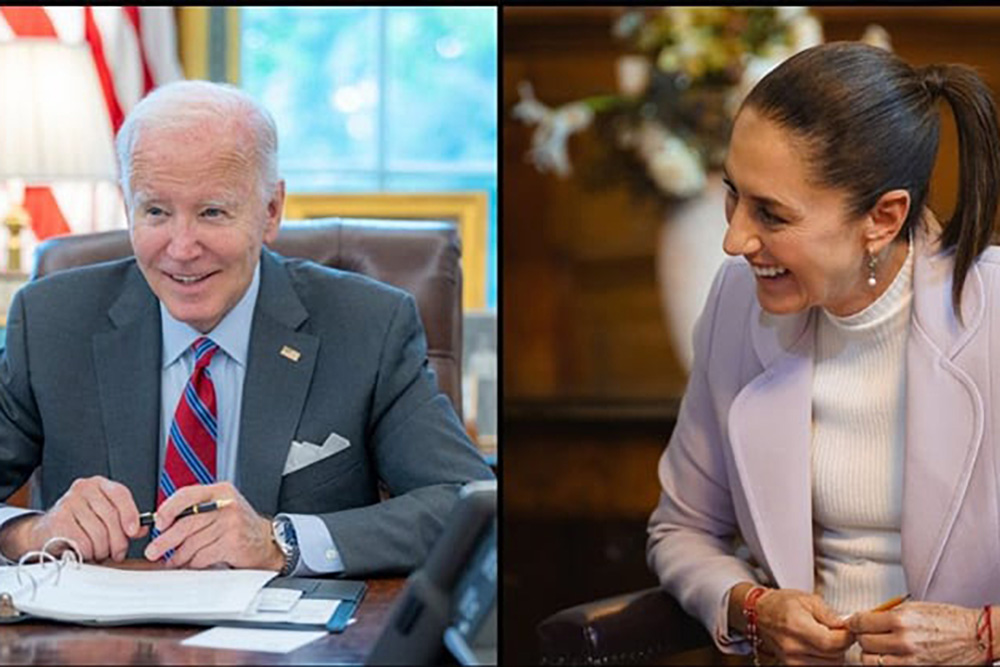 Descarta Sheinbaum reunirse ‘pronto’ con Biden: ‘somos respetuosos de la elección’, dice