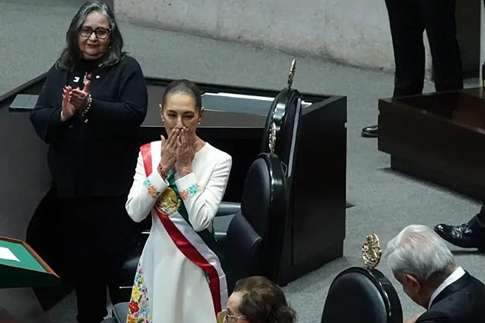 Sheinbaum defiende y presume reforma judicial… frente a presidenta de la SCJN, Norma Piña